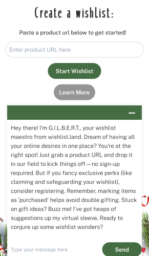Get help from Gilbert!